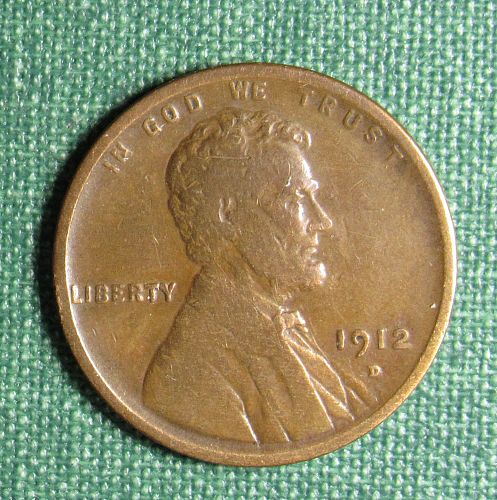 1912D Wheat Back Lincoln Cent