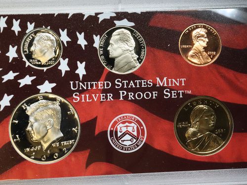 Item 12 - 2002 SIVLER Proof Set 10 Coin