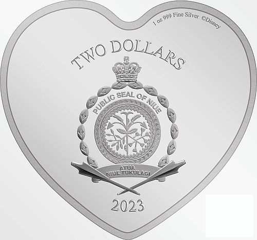 Disney Love Always Wins 1 oz silver coin NIUE 2023