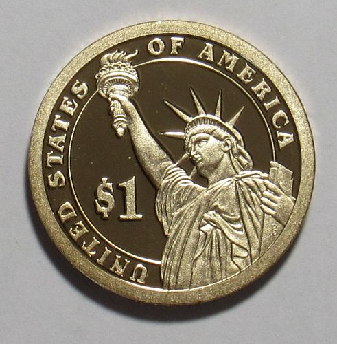 2015 S Proof Presidential Dollar: John F. Kennedy