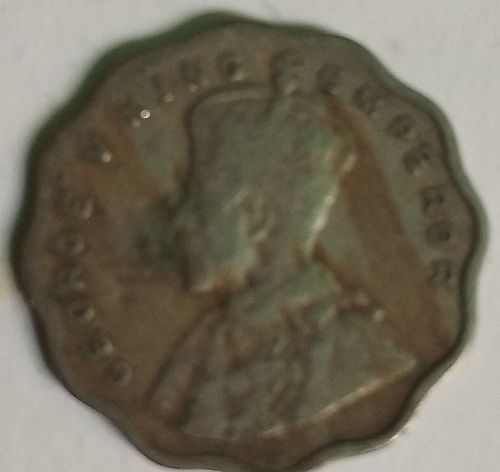 N)   British india king George 5th 1936 One  Anna