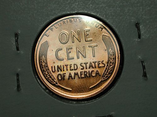 1956 Lincoln wheat penny cent PROOF NICE