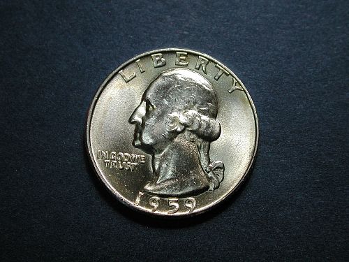 1959d Washington Quarter NICE