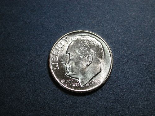 1959 Roosevelt Dime VERY NICE