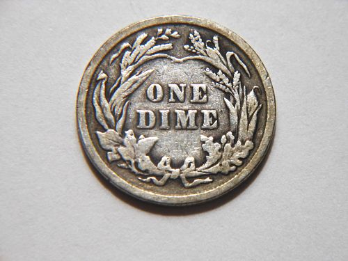 1900-P Silver Barber Dime