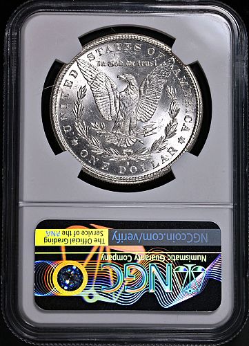 1885-S Morgan Dollar MS-62 NGC, (200573)