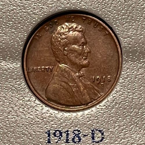 1918-D LWC, XF