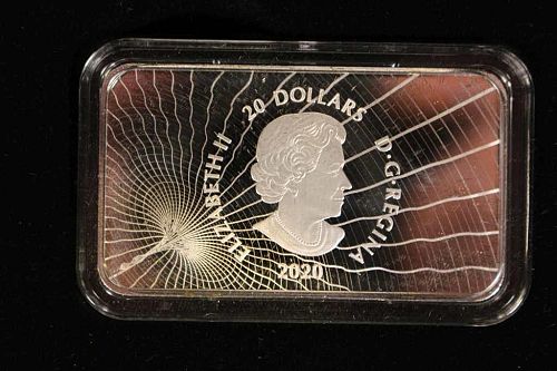 1 oz. Pure Silver Glow-in-the-Dark Coin - Canada's Unexplained Phenomena: Clarenville