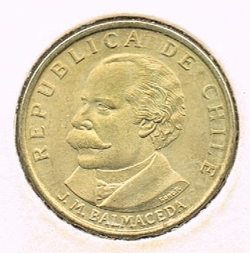 20 Centésimos, Chile, 1971