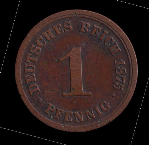 GERMANY Empire - Pfennig	Wilhelm I	1875	D	VF20