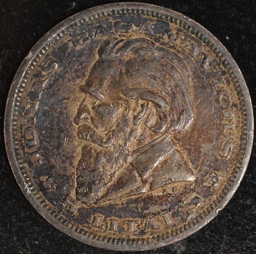 1936 Lithuania 5 Litai XF