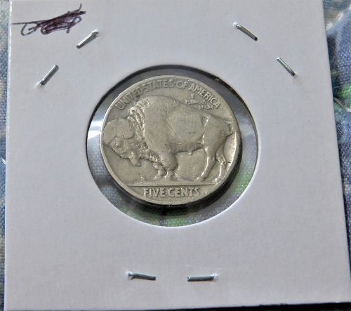1928 P Buffalo//Indian Head Nickel,