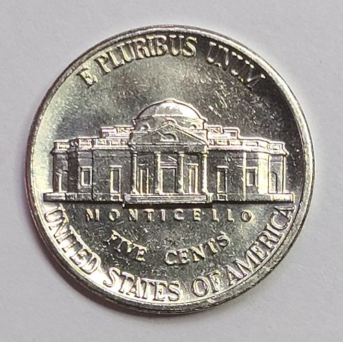 1987-P Jefferson Nickel MS-64 (Near Gem) SHARP STRIKE