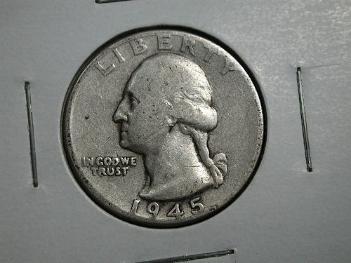 1945 Washington quarter Nice