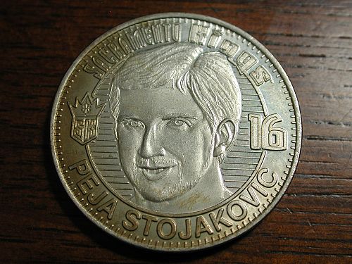 2002-2003 Sacramento Kings #16 Peja Stojakovic Token NICE