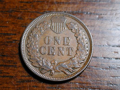1907 Indian head penny cent NICE