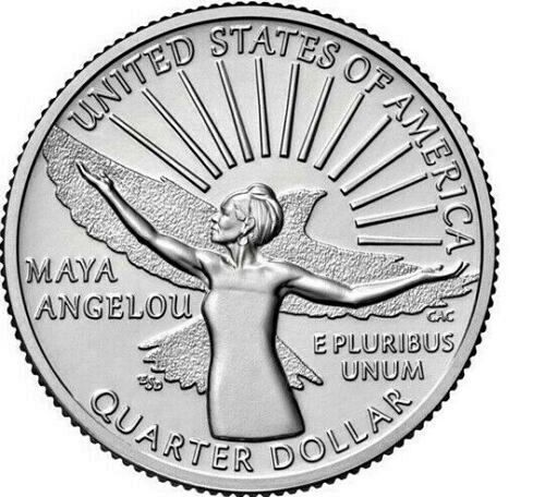 2022  P & D     MAYA  ANGELOU  QUARTER'S