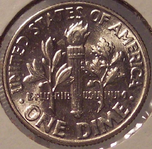 1963 Silver Roosevelt Dime GEM BU #01093