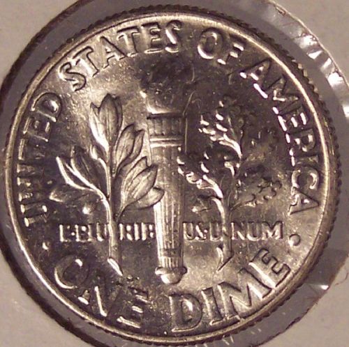 1963 Silver Roosevelt Dime GEM BU #01093