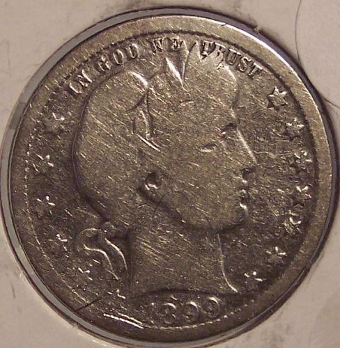 1899-O Barber Quarter G #0003