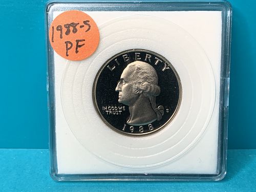 1988-S Proof Washington Quarter