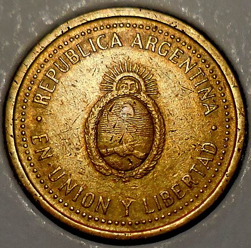 1993 Argentina 10 Centavos