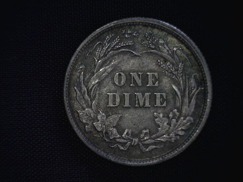 USA	KM 113	10 Cents	Barber	1892		AU 55