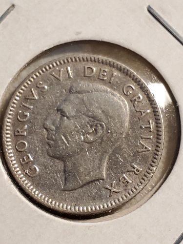 1948 Canada 10 Cent Coin