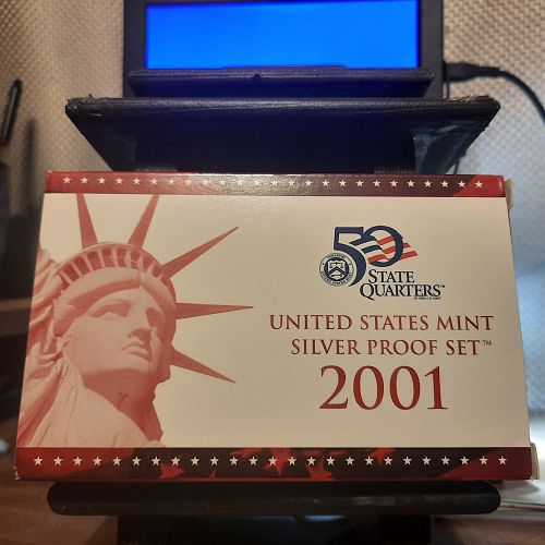 2001 S Silver Proof set