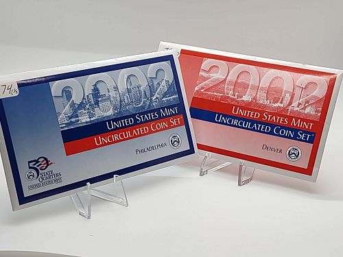 2002 United States Mint Set - Includes Denver and Philadelphia mints.