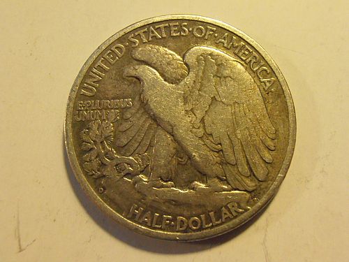 1938 D Walking Liberty Half Dollar (38DAB1)