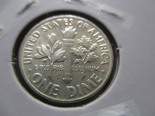 1963  Roosevelt Dime.  Item: 10 R63-02.