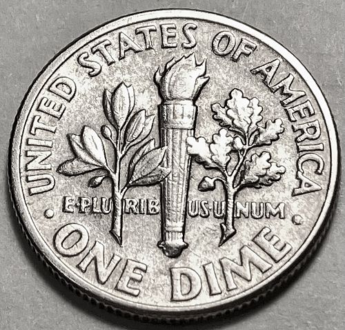 1958 P Roosevelt Dimes