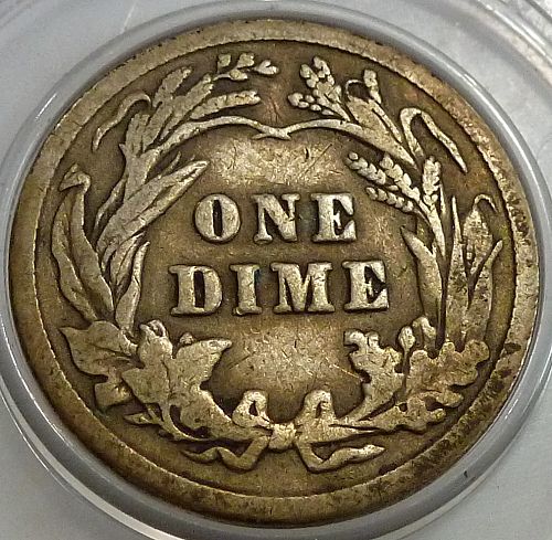 1914-P Grades VERY FINE Barber Dime (113 )