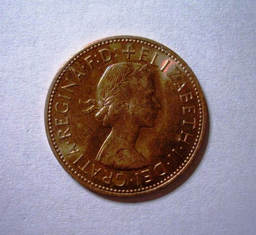 1967 Great Britain Penny KM-897  About Uncirculated