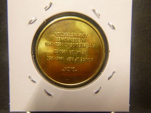 RICHARD M. NIXON 1969-1974 37TH PRESIDENT TOKEN