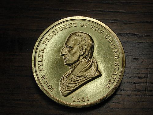 President John Tyler Peace and Friendship Token NICE