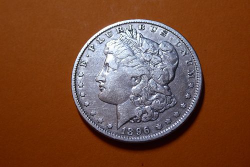 1896o Fine Morgan Silver Dollar @127 years old