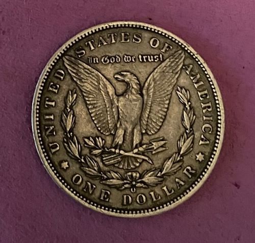 1897 O Morgan Dollar, 90% Silver