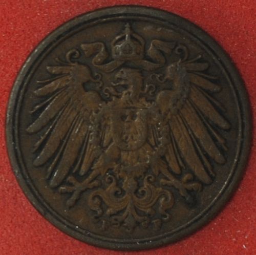 1896F Germany/Empire Pfennig VF