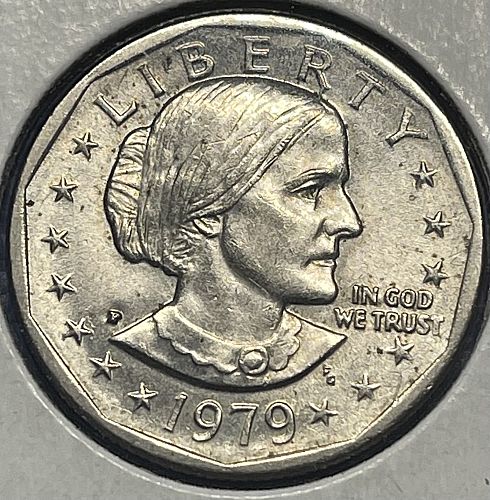 1979-P Susan B. Anthony Dollar - Brilliant Uncirculated MS60+
