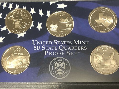 2004  PROOF QUARTER SET