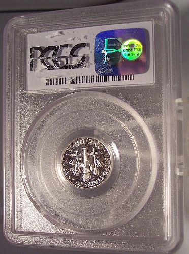 2000-S Proof Roosevelt Silver Dime PCGS PR69DCAM #G017