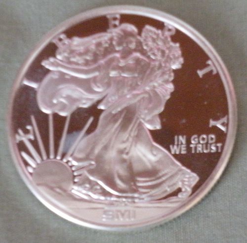 Sunshine Minting (SMI) 1 Oz Walking Liberty Silver Round BU
