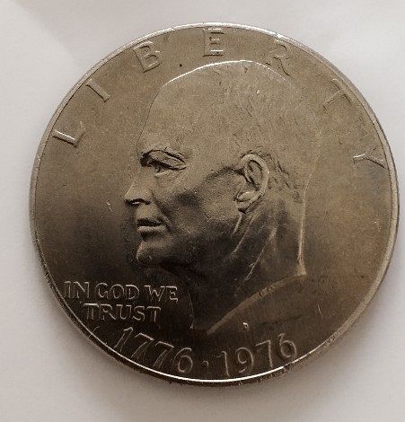 1976-D Eisenhower Bicentennial Dollar