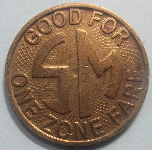 Santa Monica Bus Token - (028A)