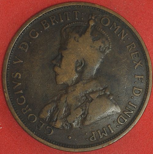 1911 Australia Penny VG