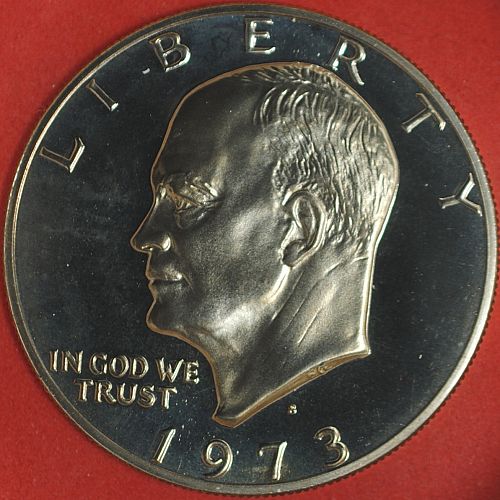 1973S Eisenhower Dollar Clad Proof