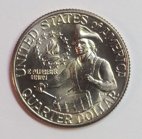 1976-D Washington Quarter MS-64 (Near Gem)