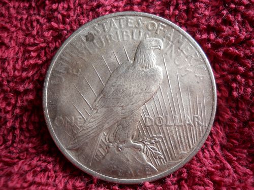 1924 (P) Peace Dollar.  Brilliant Uncirculated Grade.  Original Surfaces.   1